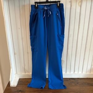 Med Couture Royal Blue Scrub pants